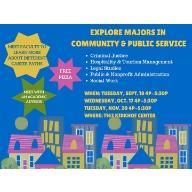 Explore Majors in Community and Public Service (CCPS)